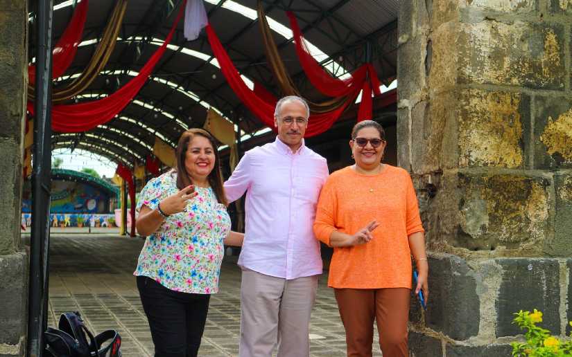 Embajador de Kuwait Salah Alhaddad visita la Ciudad Creativa de Masaya