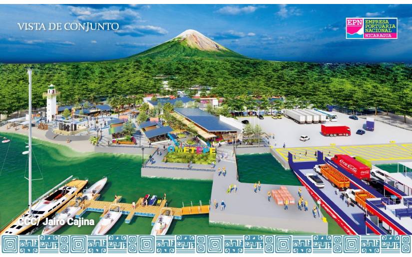 Presentan proyecto Puerto Gaspar García Laviana, Moyogalpa - Ometepe 2023