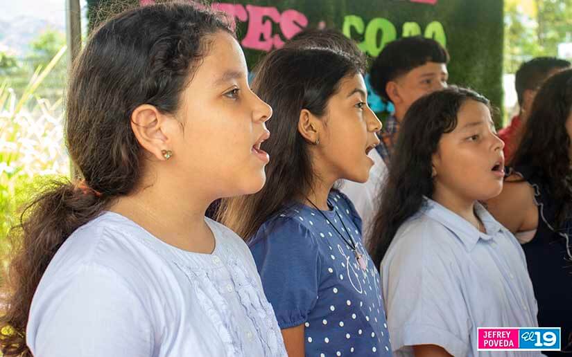 Coro de la comunidad La Borgoña en Ticuantepe, formando talentos y cambiando vidas