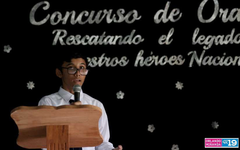 Mined desarrolla certamen de oratoria “Rescatando el Legado de nuestros Héroes Nacionales”