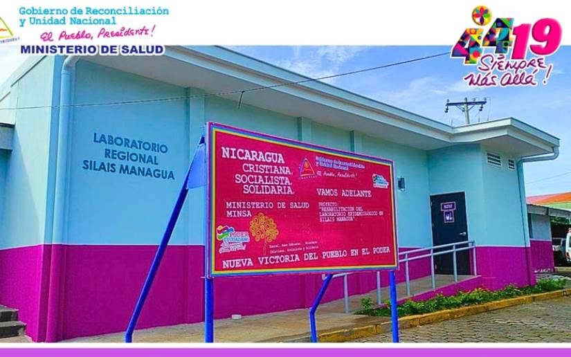 Listo para ser entregado a las familias el Laboratorio Epidemiológico Regional en Managua