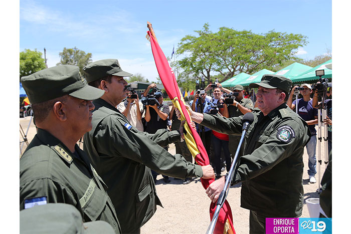 Ejército de Nicaragua hace traspaso de mando del Primer Comando Militar Regional en Estelí