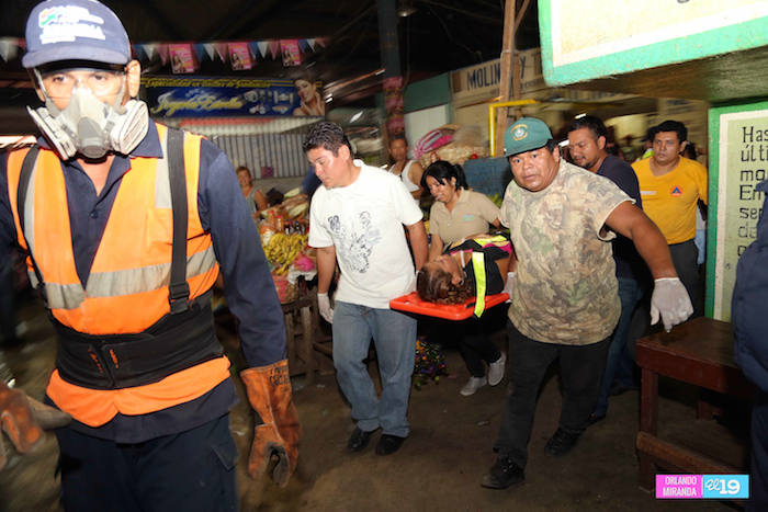 Exitosa jornada de simulacros en mercados de Managua