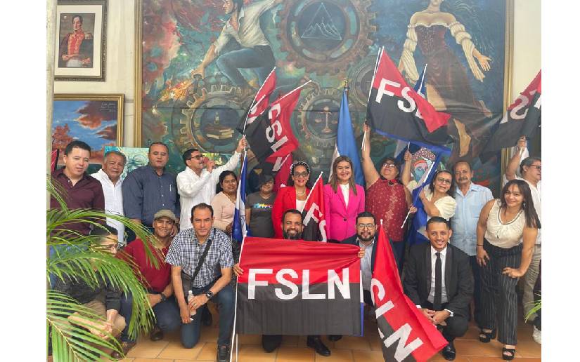 Embajada de Nicaragua en Honduras celebran el 44 aniversario del Triunfo de Revolución