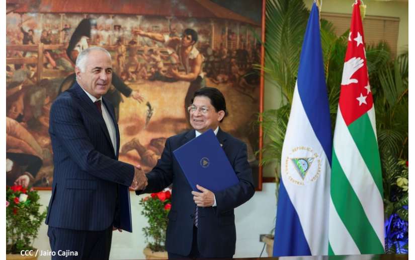 Nicaragua y Abjasia firman Programa de Actividades de Cooperación para 2023
