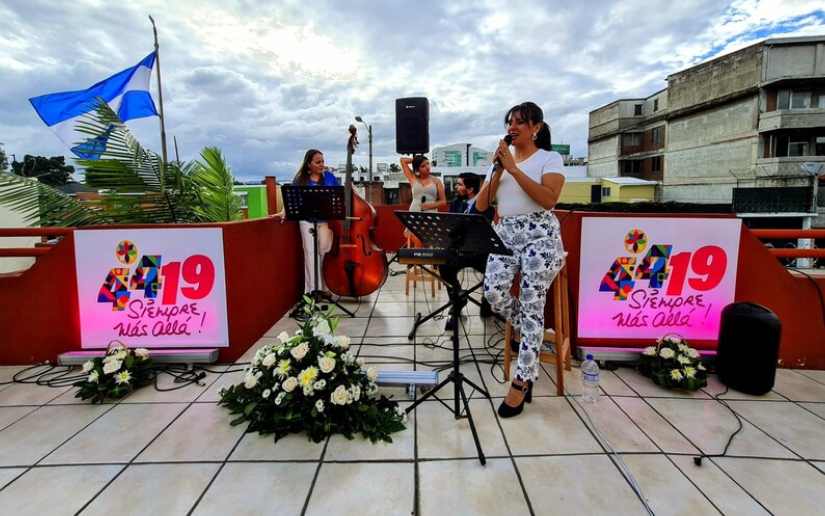 Embajada de Nicaragua en Guatemala celebró el 44/19