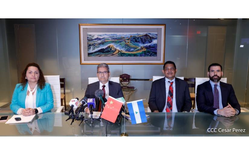 Nicaragua y China anuncian la conclusión sustancial de las negociaciones del TLC