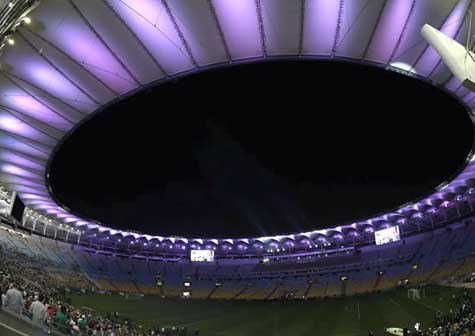 Rousseff y Lula, en la reapertura del Maracaná