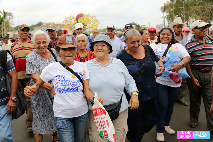 Adultos Mayores de Nicaragua celebran Día Internacional de los Trabajadores con logros históricos