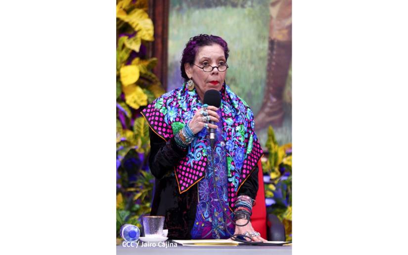 Compañera Rosario Murillo en Multinoticias (14-08-23)