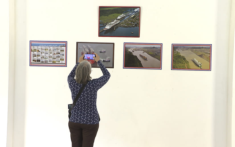 Inauguran Exposición de Fotografías del Canal de Panamá en el INC
