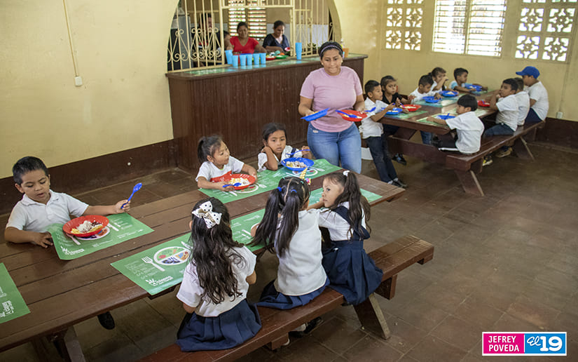 Gobierno Sandinista realiza tercera distribución de Merienda Escolar en departamento de Masaya
