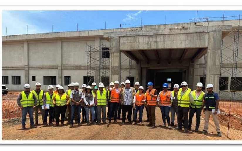 Más del 50% de avance lleva la construcción del Hospital Nuevo Amanecer en Bilwi