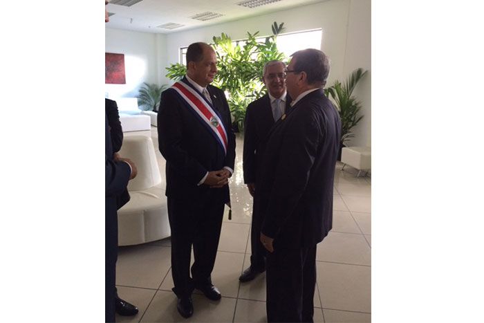 Halleslevens sostiene intercambio con nuevo presidente Costa Rica