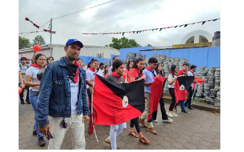 Realizan Caminatas “Juventud en Victorias” en departamentos de Nicaragua
