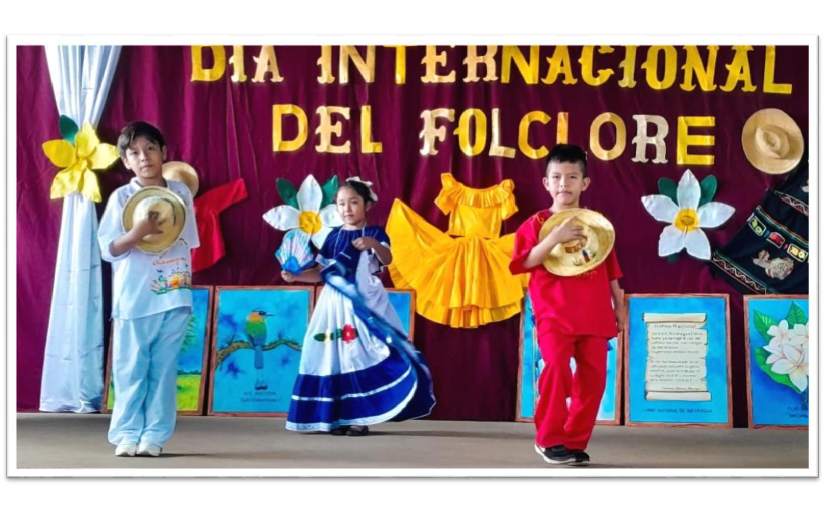 (+ Fotos) Celebración del Día Internacional del Folclor en Centros de Estudio en Nicaragua