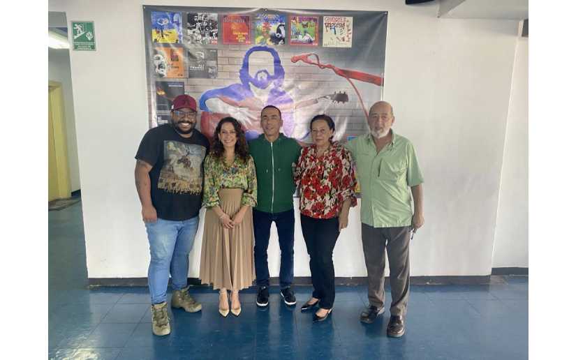 Nicaragua realiza visita al Canal Cultura Venezuela
