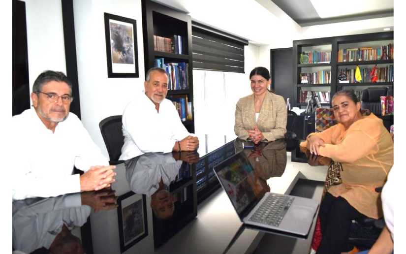 Embajada de Nicaragua en Colombia realizó visita de cortesía y trabajo a la Universidad del Valle
