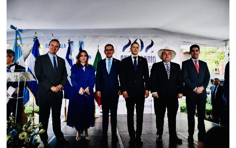 Embajada de Centroamérica en México celebra el 202 Aniversario de Independencia