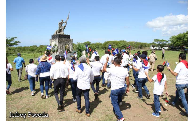 Instituciones del Estado ratifican compromiso con la patria en la Hacienda San Jacinto