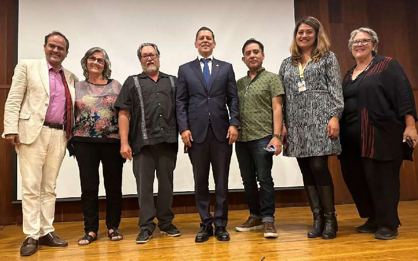 Embajada en México asiste a la conferencia De Cholula a Nicaragua