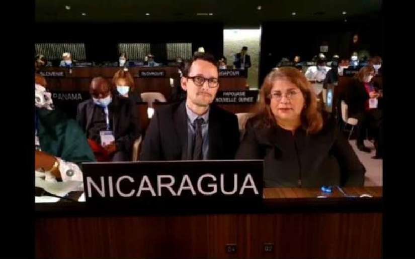 Embajadora de Nicaragua, Sylvia Miranda presenta Cartas Credenciales en Francia
