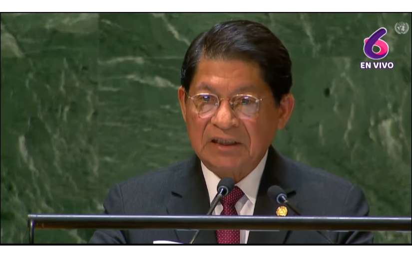 Nicaragua participa en la 78° sesión de la Asamblea General de las Naciones Unidas