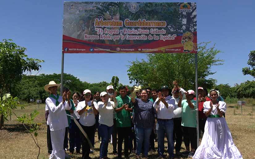 Inauguran Arboretum en el municipio de Tipitapa