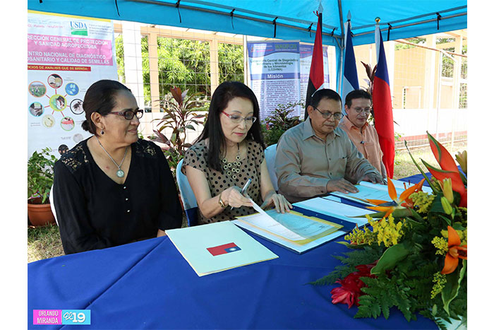 Taiwán hace donación al Instituto de Protección de Sanidad Agropecuaria