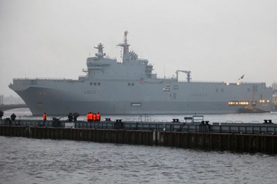 Francia no cede a presión de EE.UU. y suministrará buques a Rusia