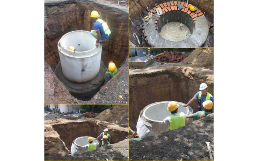 Enacal construye el Sistema de Alcantarillado Sanitario en Telica