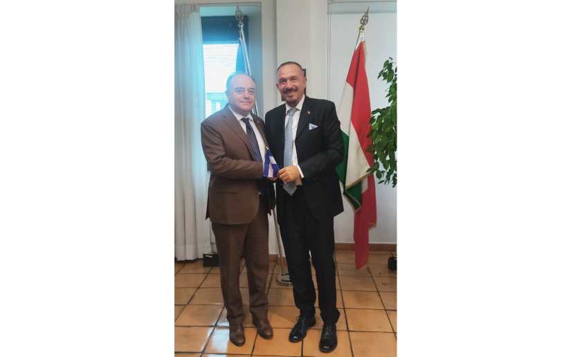 Cónsul de Nicaragua sostuvo encuentro con el nuevo Fiscal de Nápoles