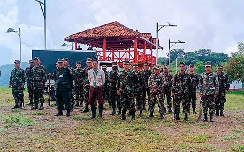 Ejército de Nicaragua participa en jornada reforestación ambiental