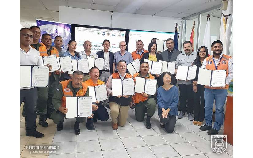 Estado Mayor de la Defensa Civil participó en curso para fortalecer atención terremotos y tsunamis