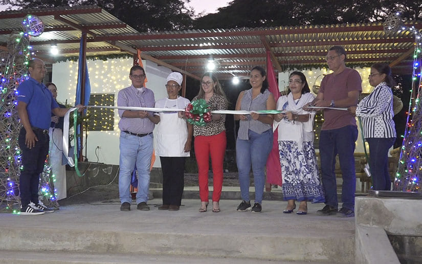 Inauguran espacio recreativo en el kilómetro 39.5 de la carretera Masaya-Catarina