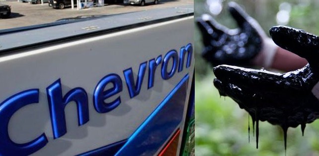 Ecuatorianos se suman a protesta mundial contra petrolera Chevron	