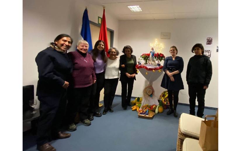 Así se celebró la Purísima en la Embajada de Nicaragua en Berlín