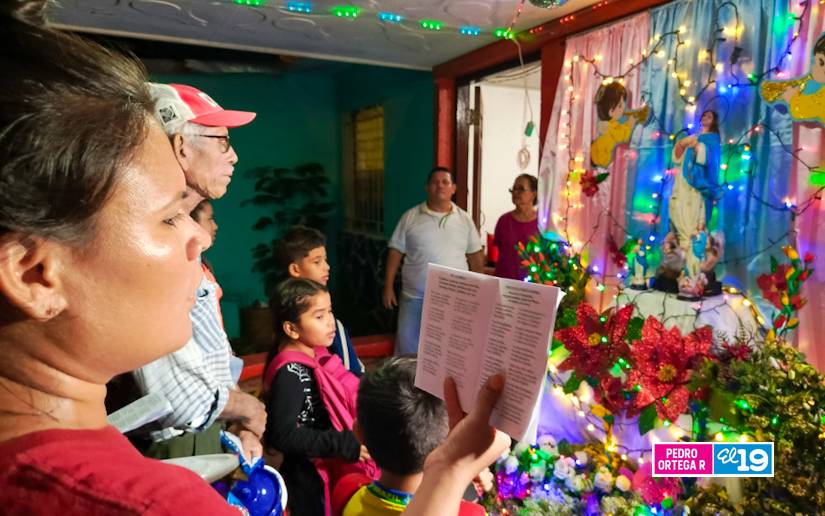 Miles de feligreses convergieron en el barrio Monseñor Lezcano para celebrar La Gritería