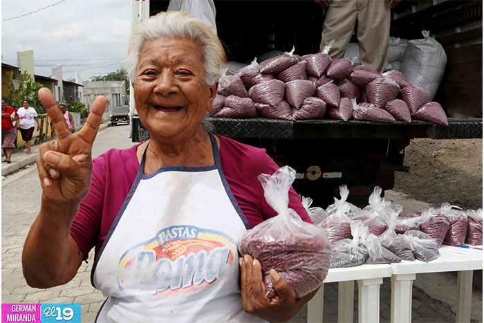 Frijoles Solidarios han llegado a 175 barrios de Managua