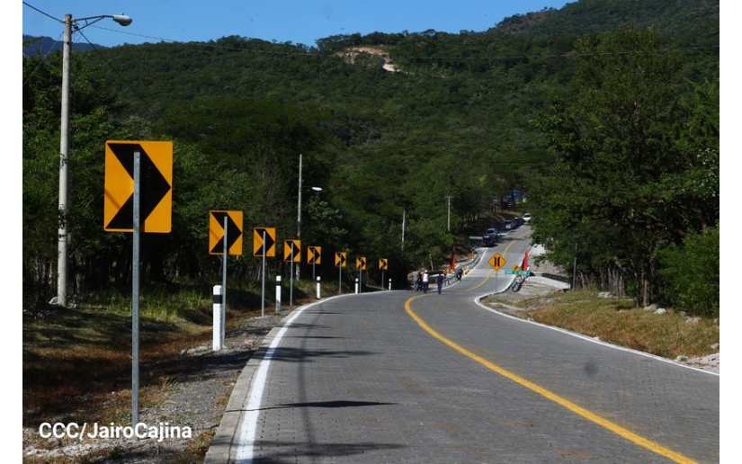 Gobierno Sandinista inaugura ruta de conexión entre León y Estelí