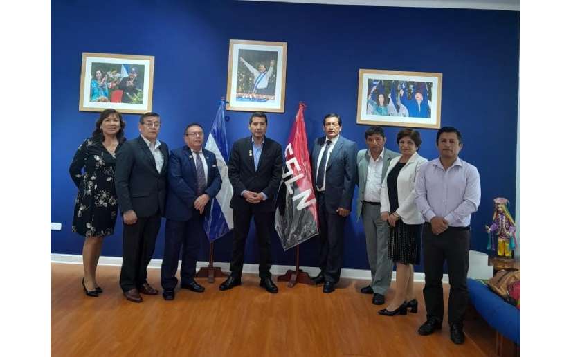 Reunidos con la Confederación Intersectorial de Trabajadores Estatales del Perú