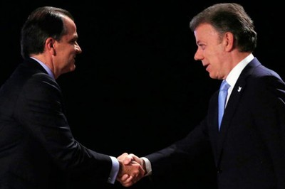 Santos y Zuluaga buscan alianzas para la segunda vuelta presidencial