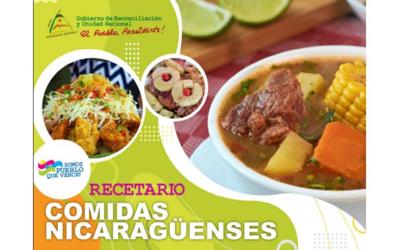 Joya de la Gastronomía: Recetario Nacional de Exquisitas Comidas nicaragüenses