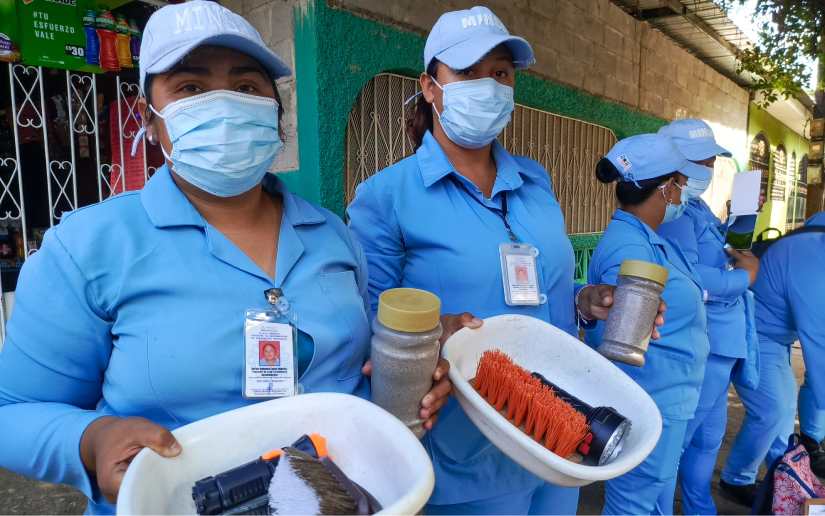 Ministerio de Salud continúa lucha antiepidémica contra zancudos en barrios de Managua