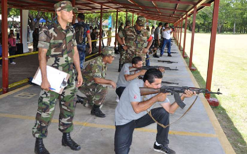 Ejército de Nicaragua anuncia a la población que realizará ejercicio de tiro con armas de infantería 