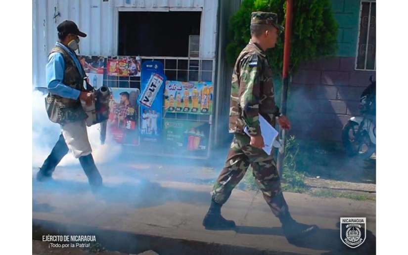Sexto Comando Militar Regional desarrolla jornada de fumigación y aplicación de BTI