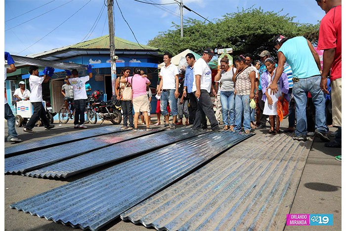 Plan Techo restituye derechos a 400 familias de Tipitapa
