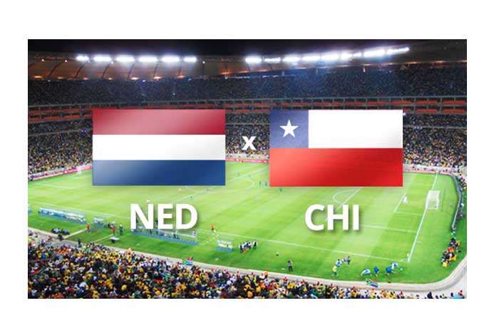 Chile y Holanda pugnan por el primer puesto del grupo B y hacerle el quite a Brasil