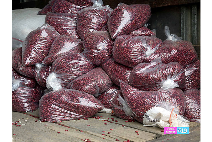 Pobladores de Tipitapa compran frijoles a precios justos
