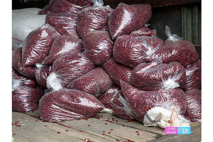 Pobladores de Tipitapa compran frijoles a precios justos
